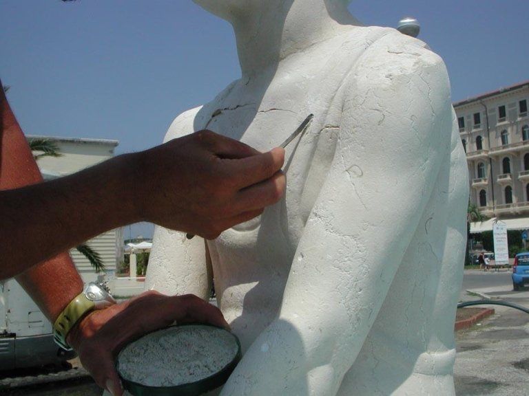 Restauro statua