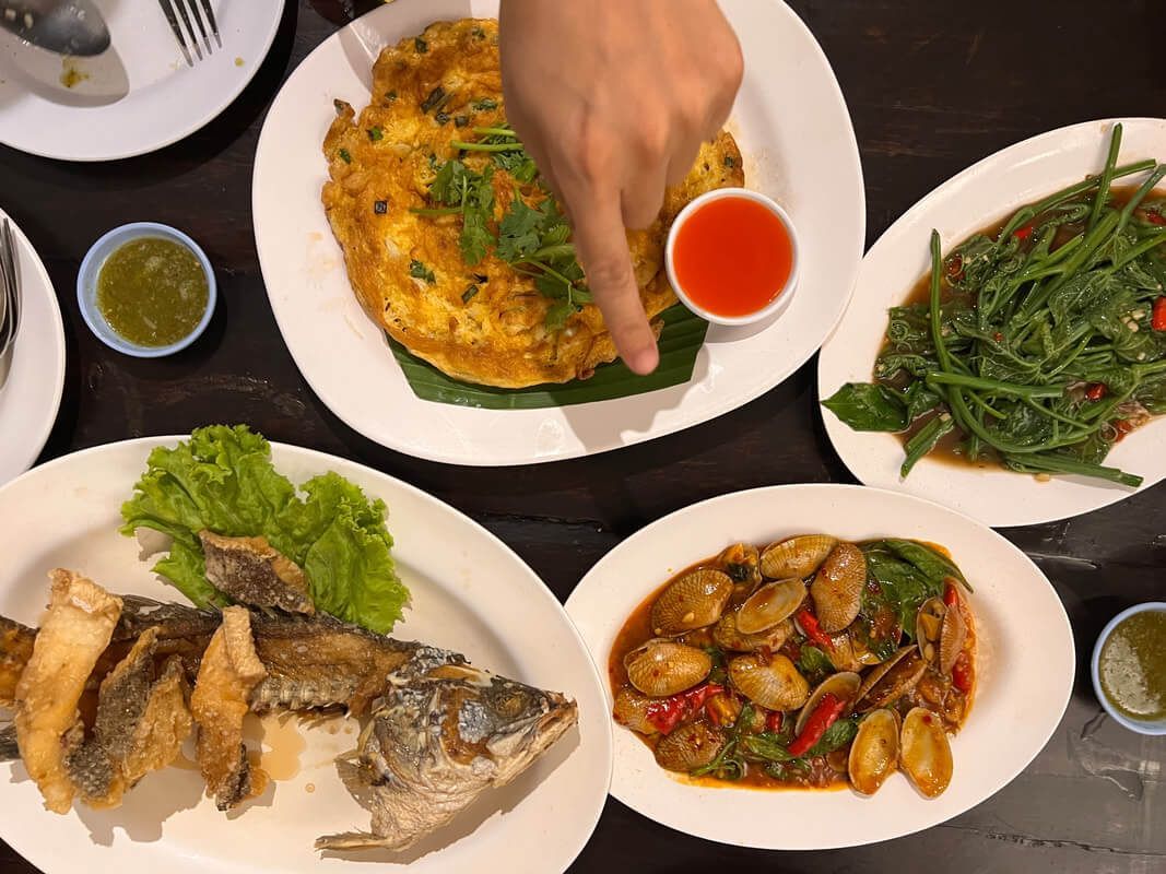 Photograph of food in Bangkok for the City Guide article.