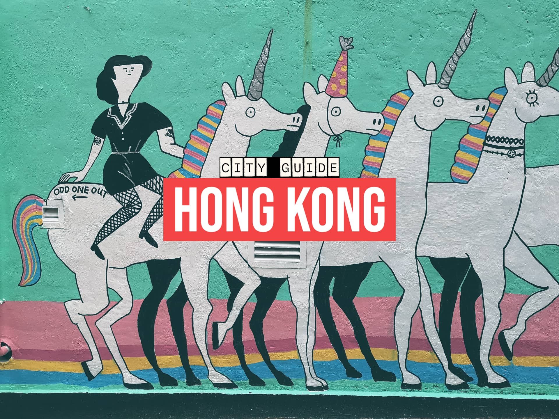 Hong Kong City Guide Artwork