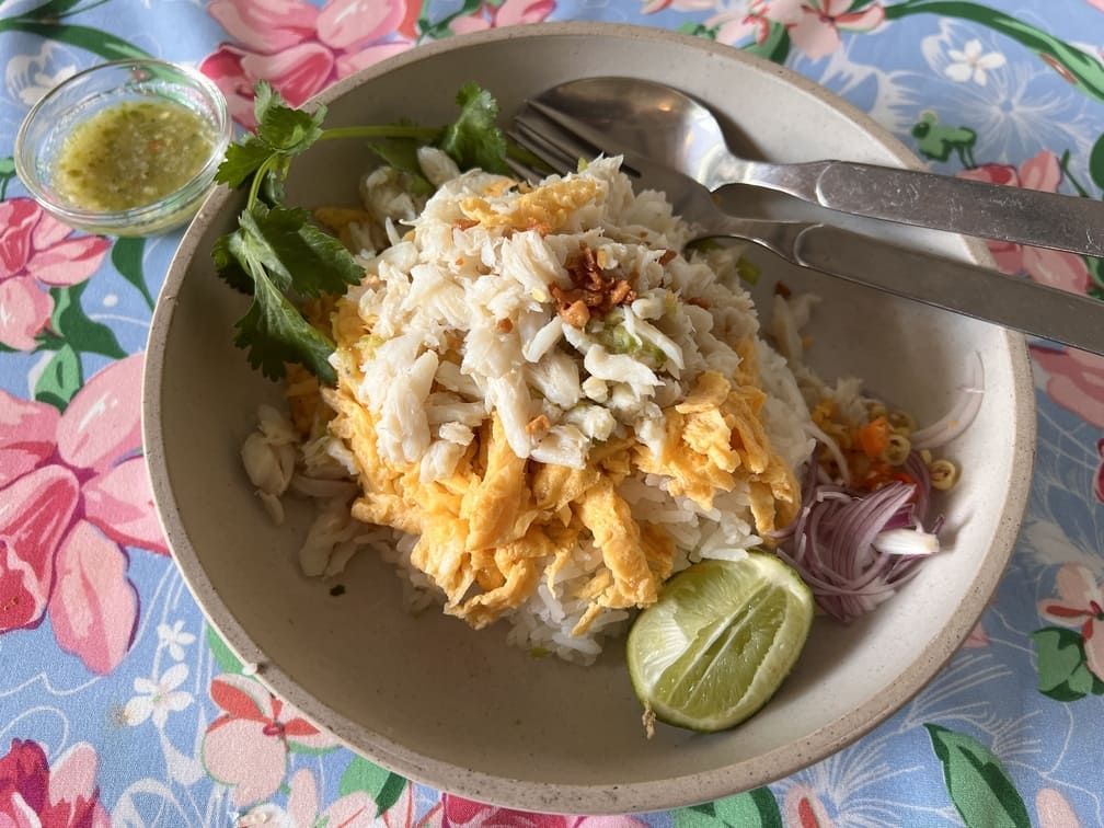 Photograph for the food section of a city guide to the Thai town of Trang.