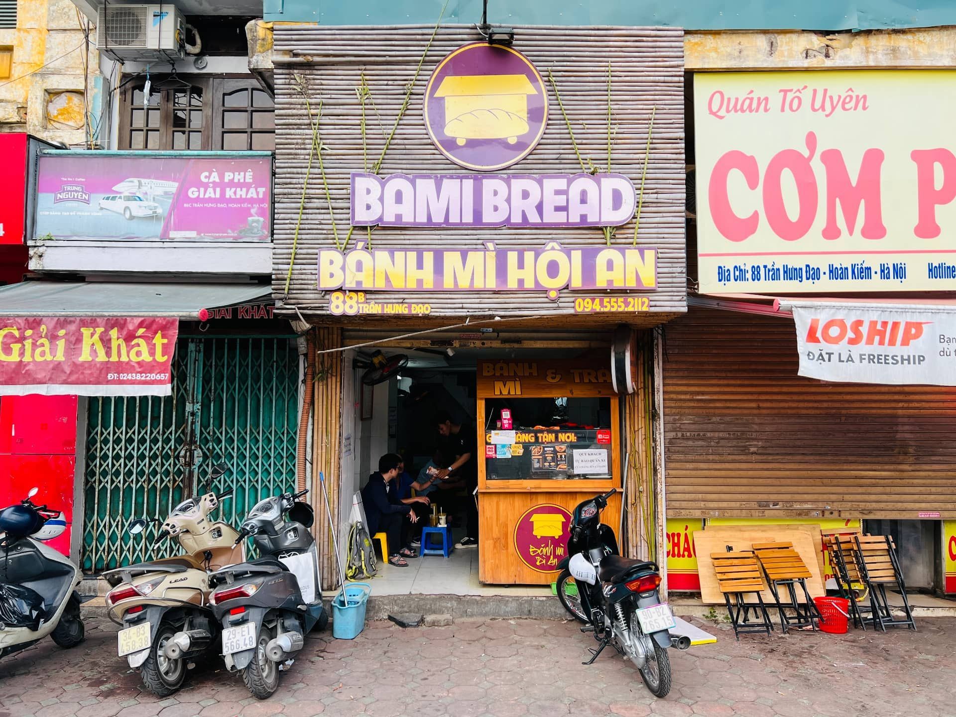 Photograph of Banh Mi in Hanoi, Vietnam