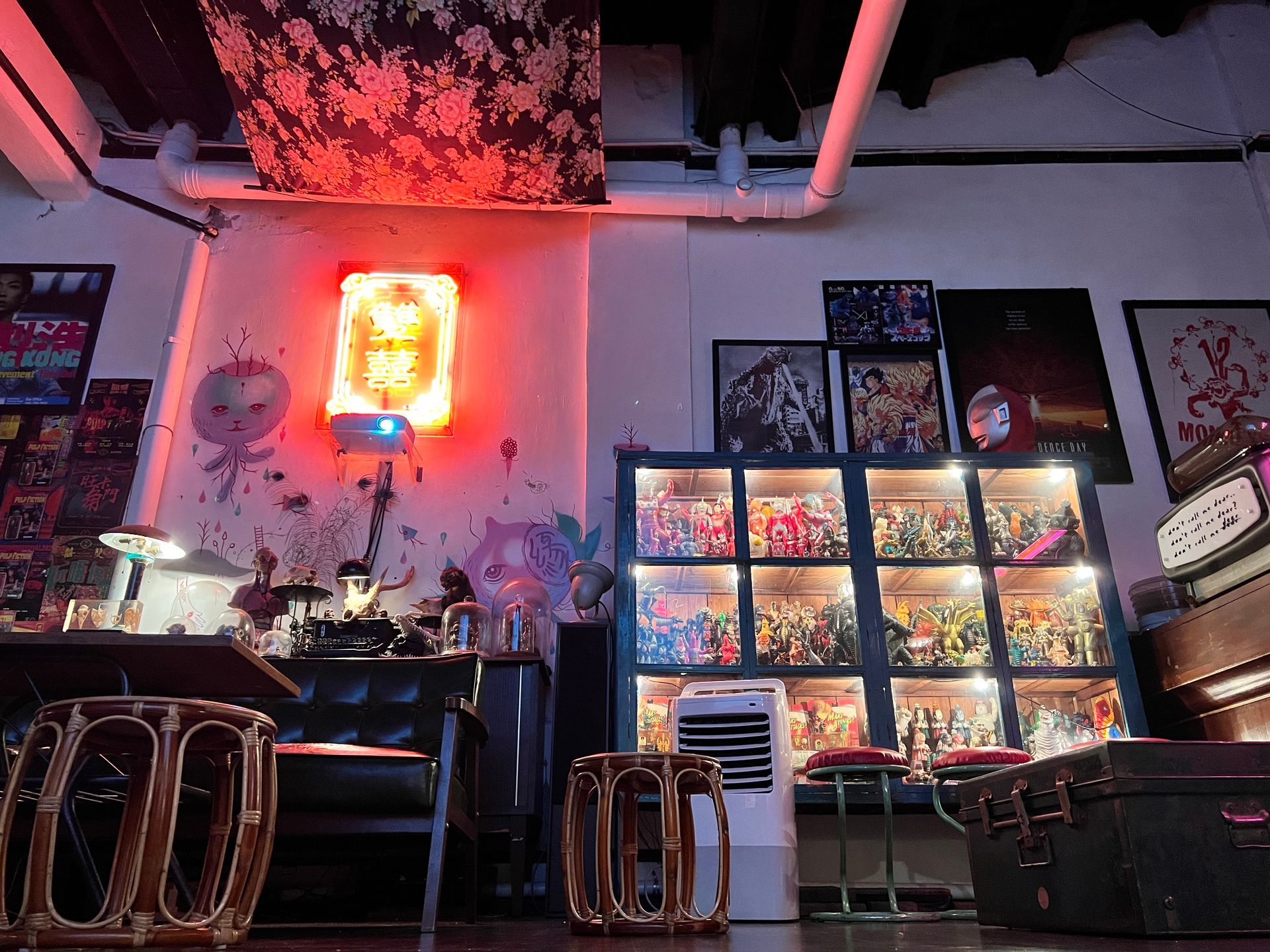 Photograph taken of the interior of the Atlanta Hotel in Bangkok.