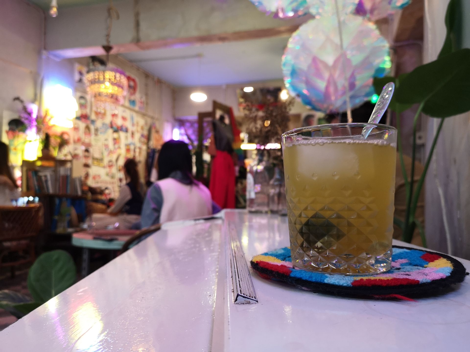 Photograph taken of the interior of the Atlanta Hotel in Bangkok.