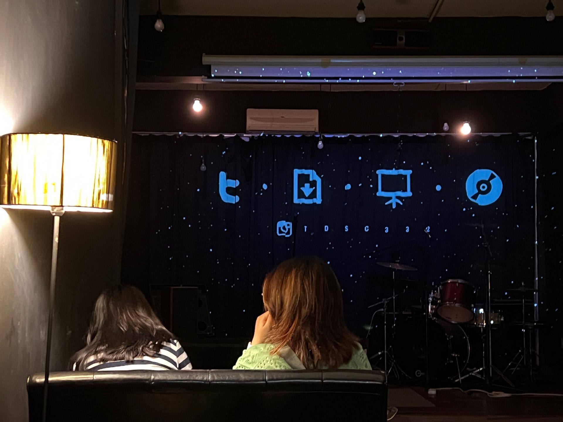 Photograph taken of the interior of the Atlanta Hotel in Bangkok.