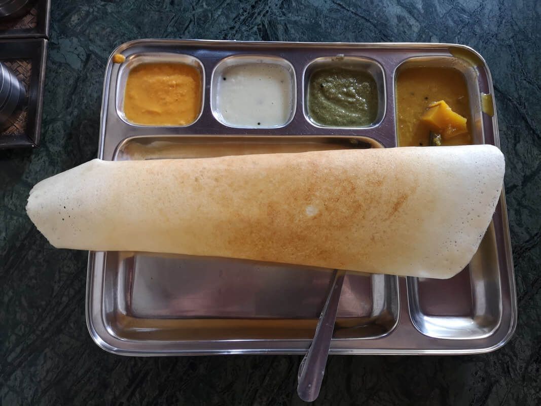 A photo of a Masala Dosa in Phnom Penh.