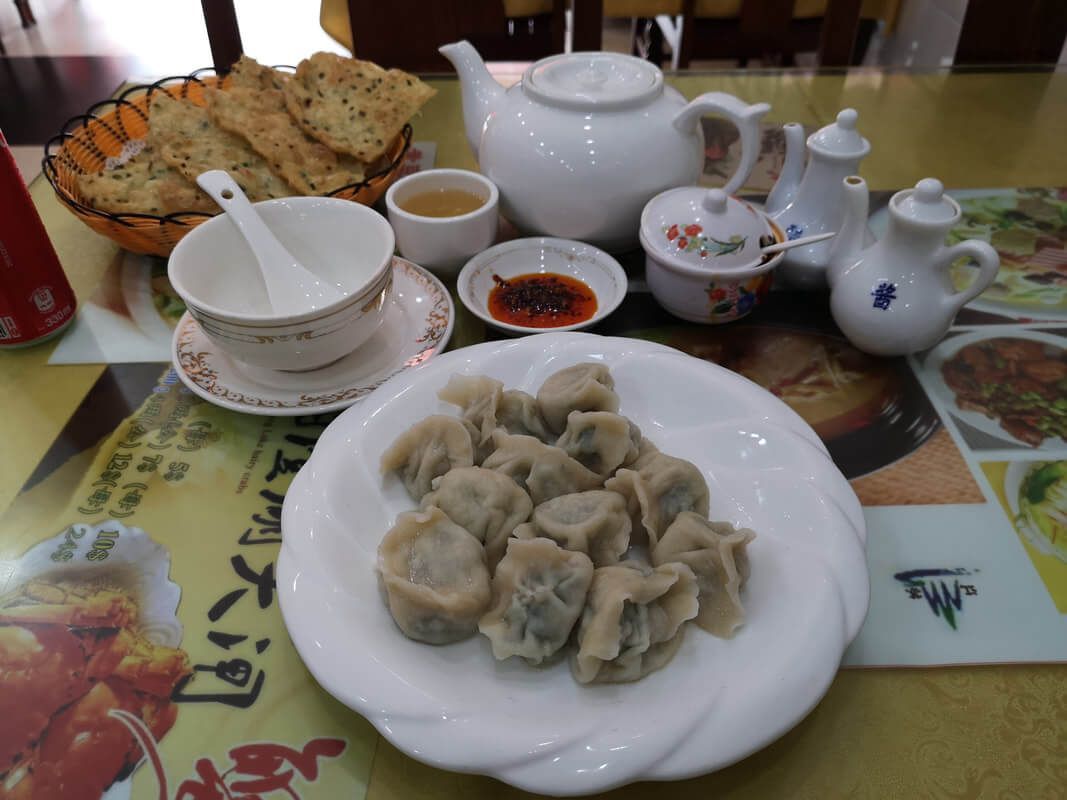 Chinese Dumplings in Phnom Penh