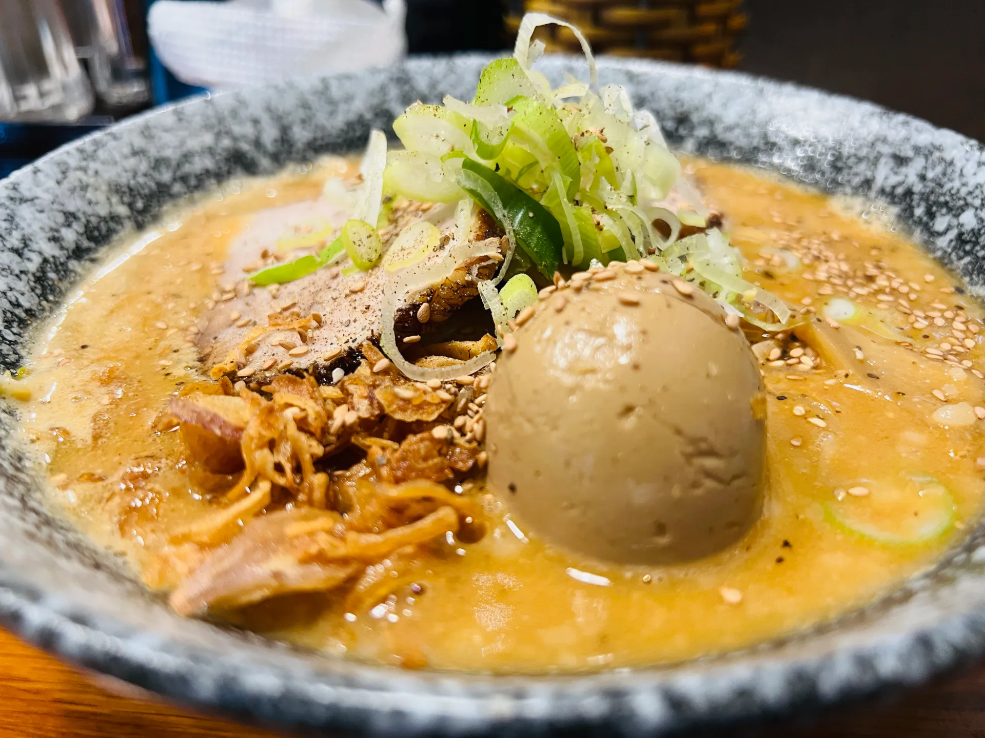 Ramen Bowl at Chikura Miso Ramen in Saigon