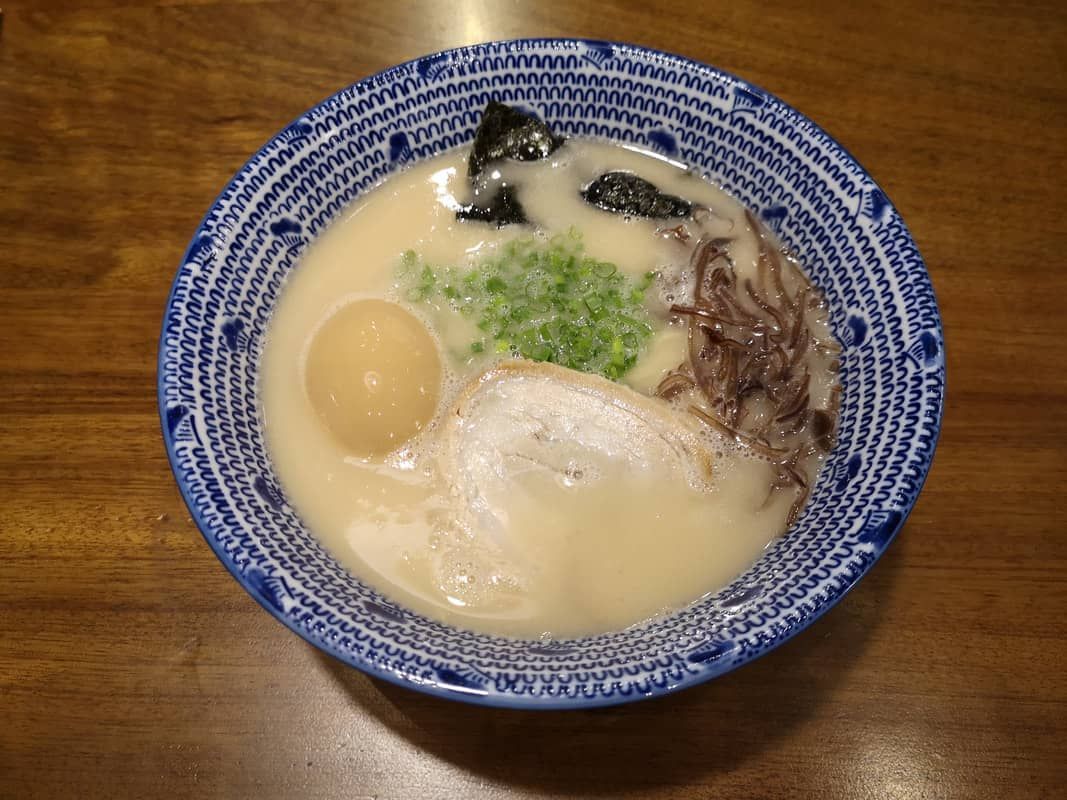 A bowl of ramen at Ittou in Ho Chi Minh City.