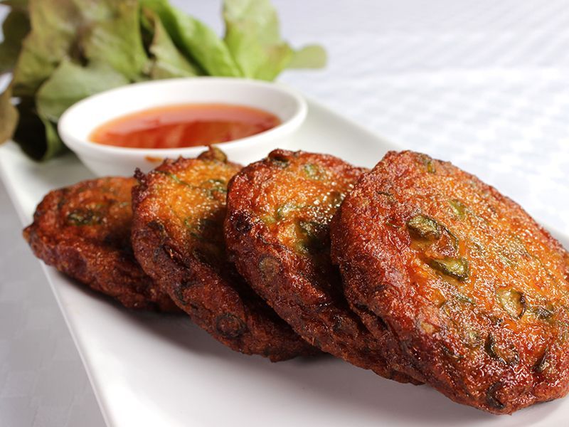 Fish Cakes with Sweet Chilli Sauce — Thai Food in Bargara, QLD