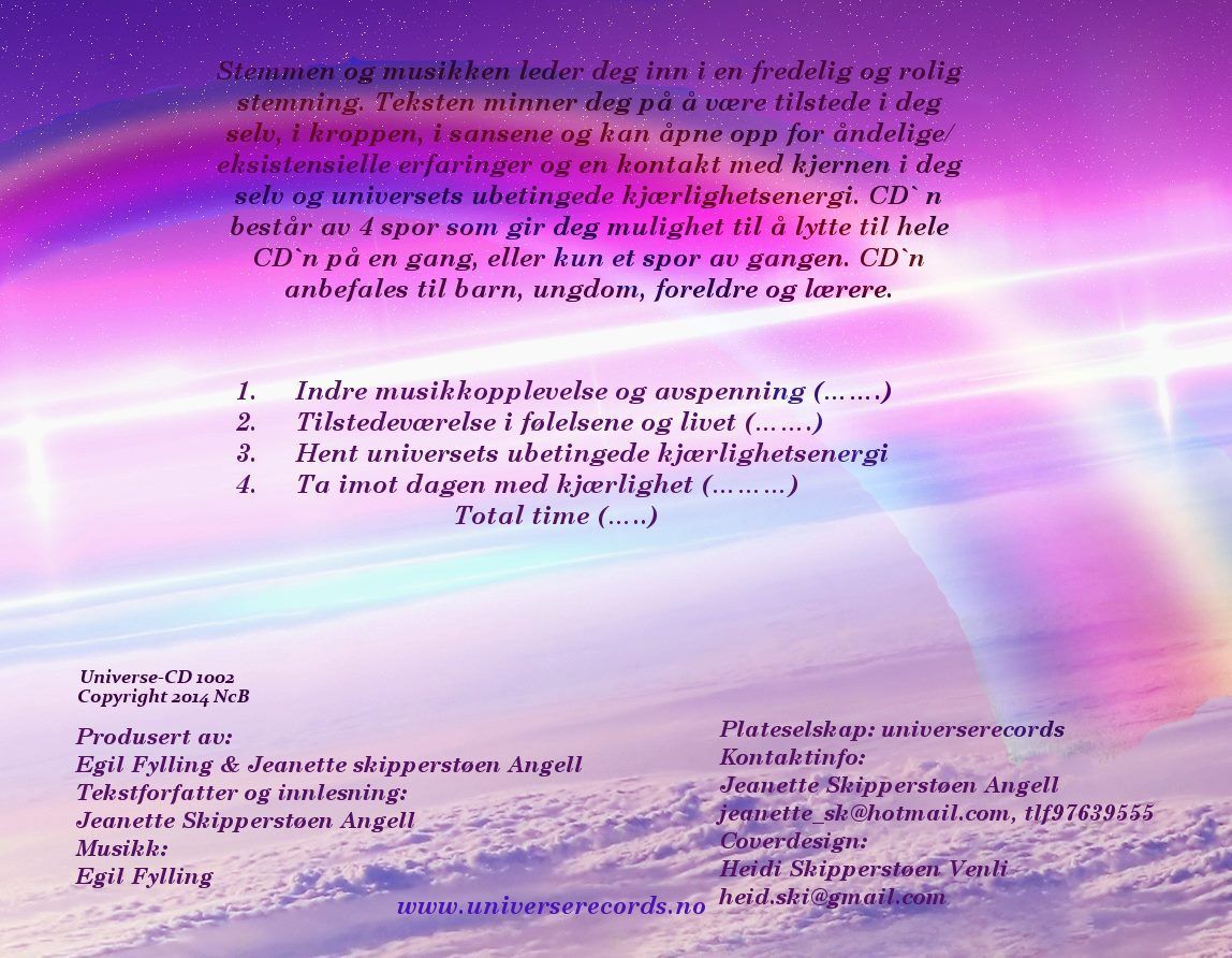 Guided Meditation in Norwegian - Indre musikkopplevelse og avspenning