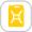A yellow jerry can icon on a white background.
