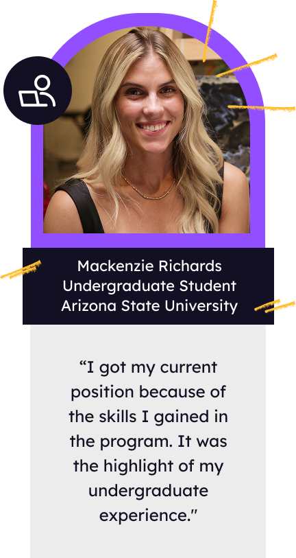 Mackenzie richards is a undergraduate student at arizona state university