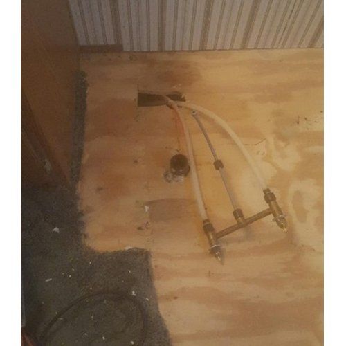 repaired floors