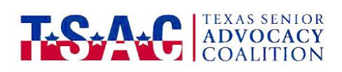 Logotipo de la coalición de defensa de personas mayores de Texas