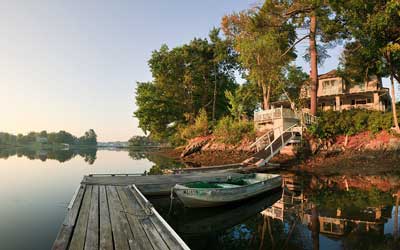 Beautiful view of places to stay