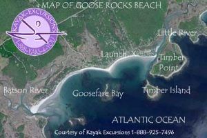 Goose Rocks Beach map