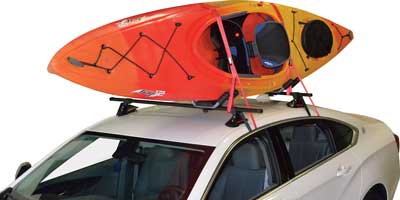 Car rigid temporary roof rack