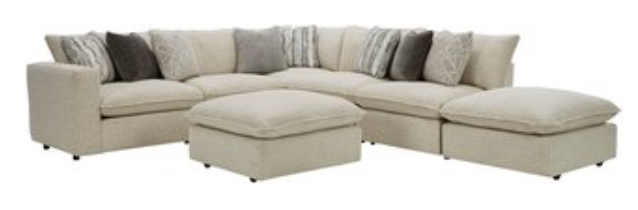 Craftmaster Sectional at Perrino Home Furnishings.