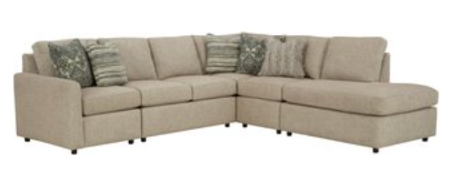 Craftmaster Sectional at Perrino Home Furnishings.