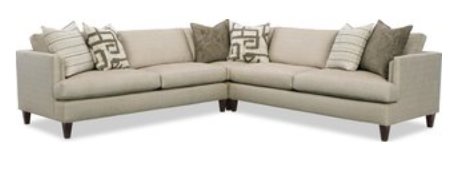 Craftmaster Sectional at Perrino Home Furnishings.