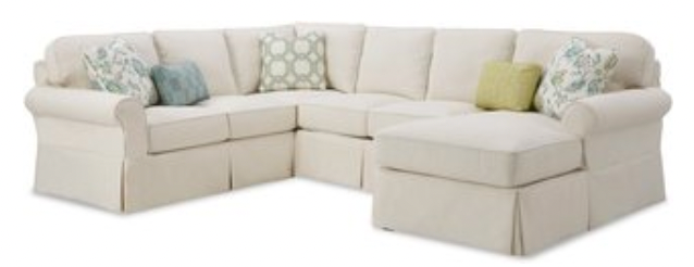 Craftmaster Sectional at Perrino Home Furnishings.