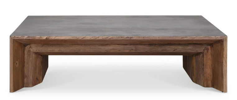 Uttermost living room coffee table at Perrino Home Furnishings.