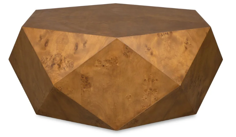 Uttermost living room coffee table at Perrino Home Furnishings.