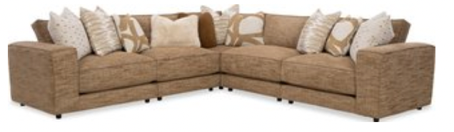 Craftmaster Sectional at Perrino Home Furnishings.