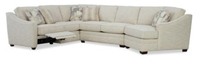 Craftmaster Sectional at Perrino Home Furnishings.