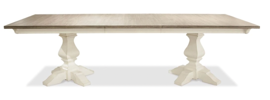 Riverside Furniture kitchen and dining room table at Perrino Home Furnishings.