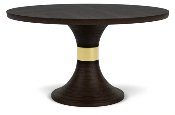 Riverside Furniture kitchen and dining room table at Perrino Home Furnishings.