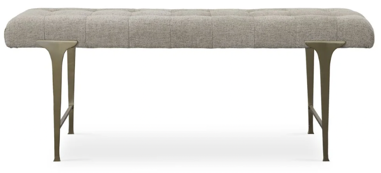 Uttermost ottomans and benches at Perrino Home Furnishings.