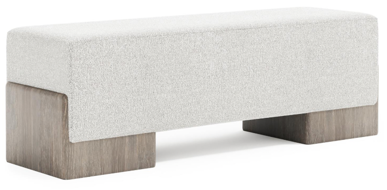 Bernhardt ottomans and benches at Perrino Home Furnishings.