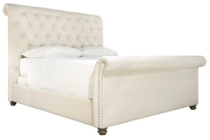 Universal Furniture beds at Perrino Home Furnishings.