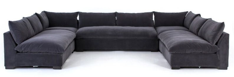 Four Hands sectional at Perrino Home Furnishings.