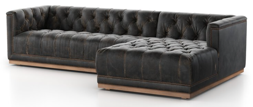 Four Hands sectional at Perrino Home Furnishings.