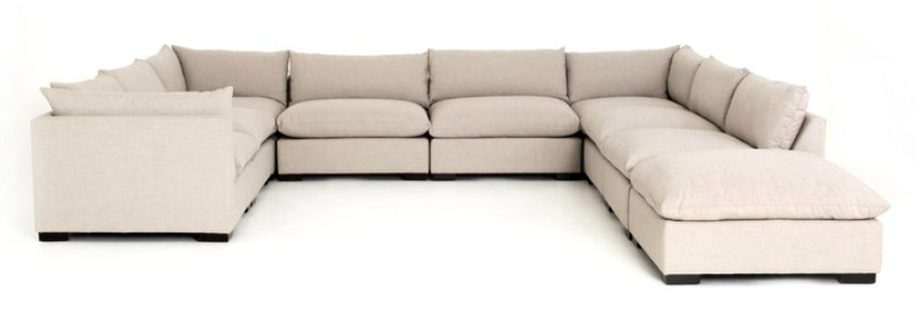 Four Hands sectional at Perrino Home Furnishings.