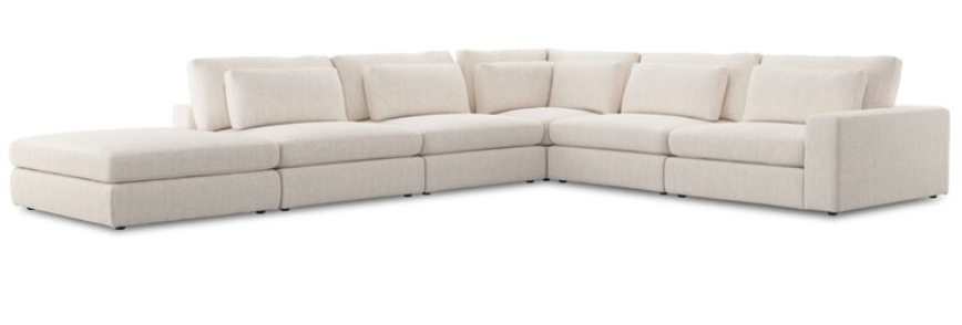 Four Hands sectional at Perrino Home Furnishings.