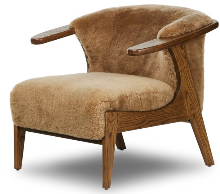 Four Hands living room chairs at Perrino Home Furnishings.