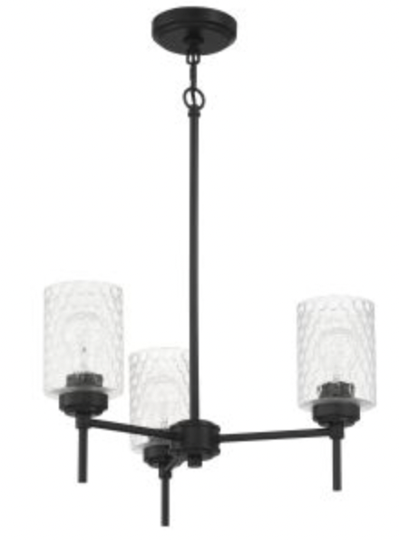 Craftmade chandeliers and pendants Perrino Home Furnishings.