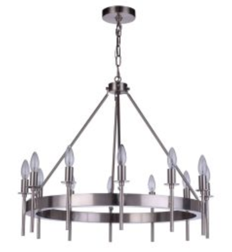Craftmade chandeliers and pendants Perrino Home Furnishings.