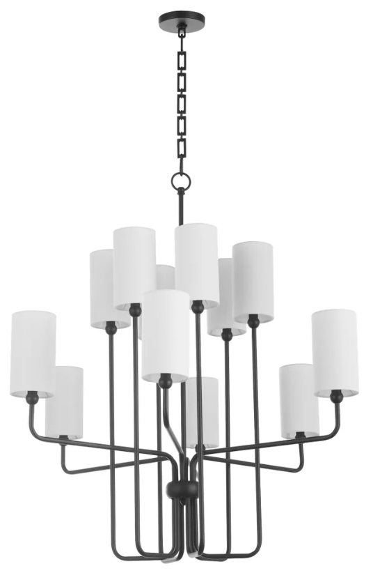Quorum Lighting chandeliers and pendants Perrino Home Furnishings.