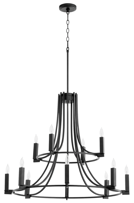 Quorum Lighting chandeliers and pendants Perrino Home Furnishings.