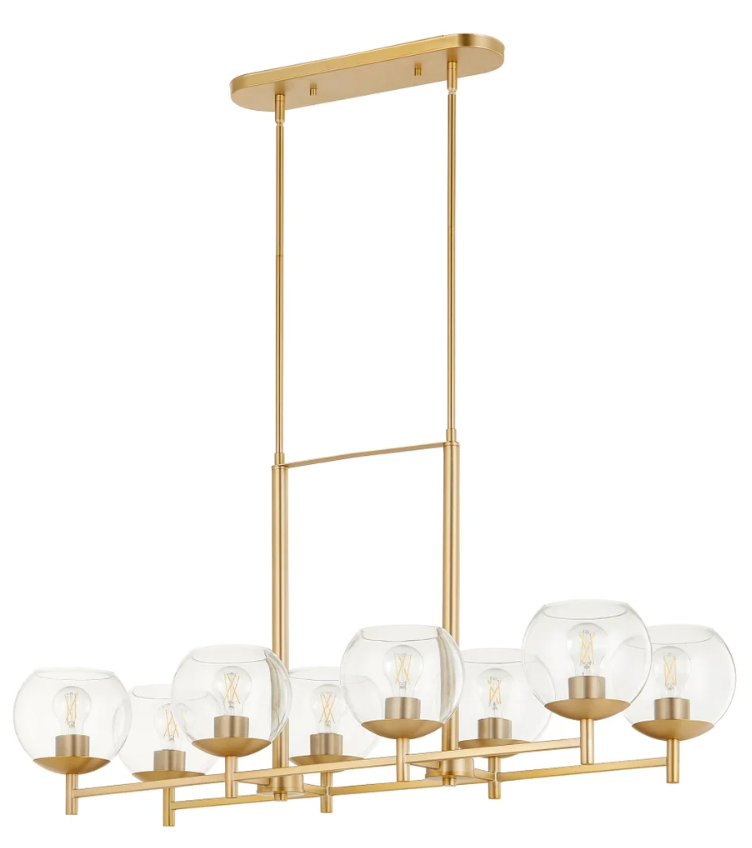 Quorum Lighting chandeliers and pendants Perrino Home Furnishings.