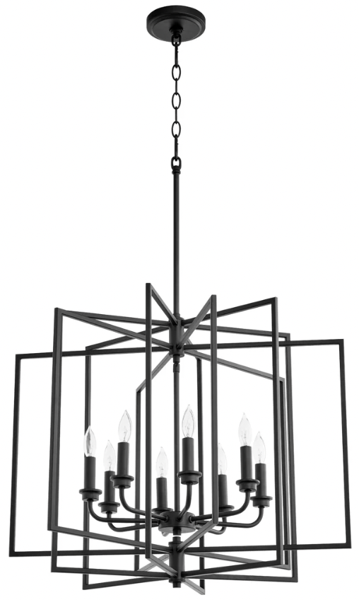 Quorum Lighting chandeliers and pendants Perrino Home Furnishings.