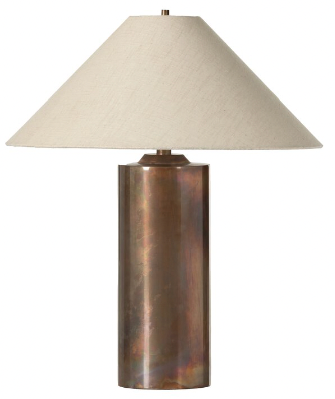 Four Hands floor and table lamps at Perrino Home Furnishings.