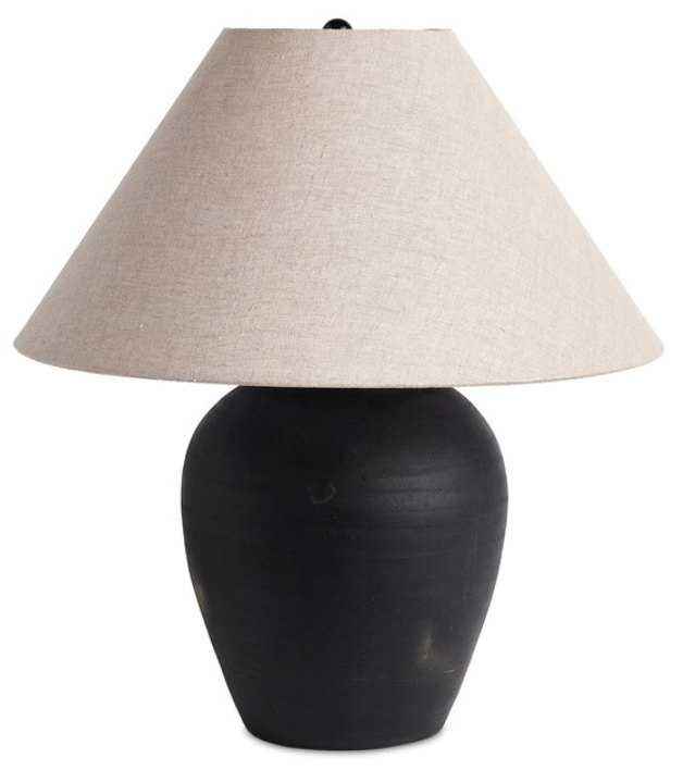 Four Hands floor and table lamps at Perrino Home Furnishings.