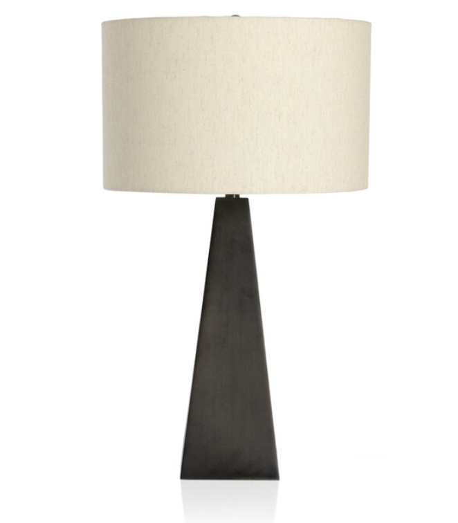 Four Hands floor and table lamps at Perrino Home Furnishings.