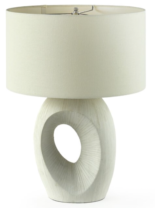 Four Hands floor and table lamps at Perrino Home Furnishings.