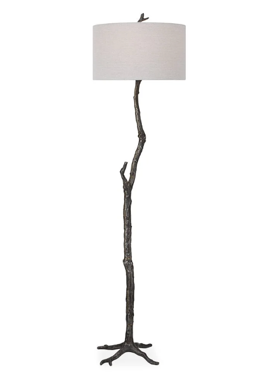 Uttermost floor and table lamps at Perrino Home Furnishings.